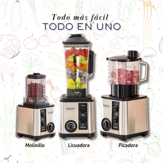 Licuadora Electrica 3 En 1 (alta resistencia)